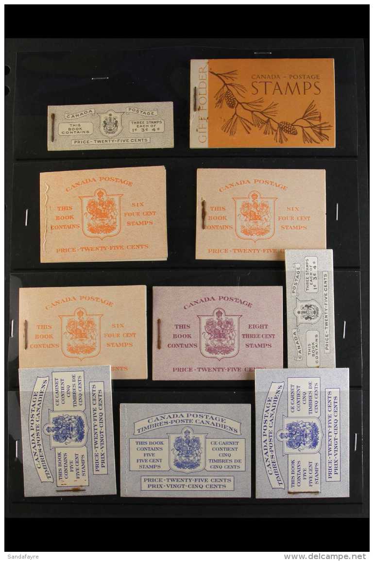 1943-54 BOOKLET COLLECTION A Selection Of Complete Booklets Including 1943 25c Booklet, 1947 $1 Booklet &amp; 1950... - Other & Unclassified