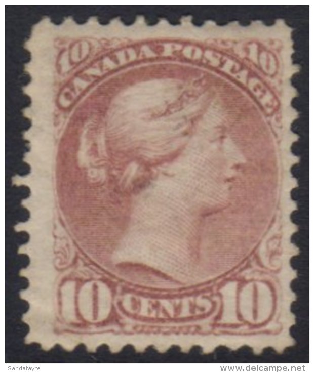 1870 - 88 10c Lilac Pink, Ottawa And Montreal Printings, SG 89, Good Mint. For More Images, Please Visit... - Other & Unclassified
