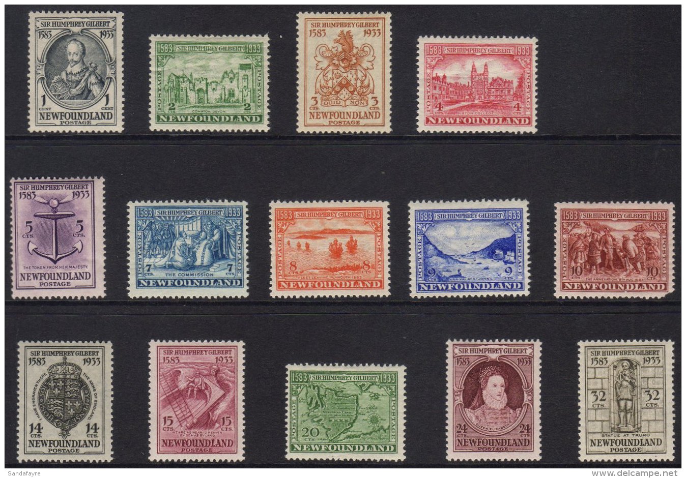 1933 Gilbert Complete Set SG 236/49, Fine Mint. (14) For More Images, Please Visit... - Other & Unclassified