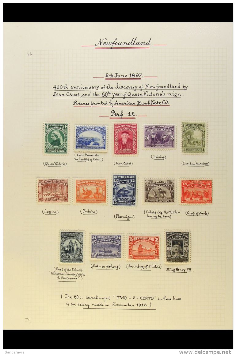 1897-1947 ALL DIFFERENT COLLECTION CAT &pound;2500 A Most Useful Mint &amp; Used Collection (mostly Mint) With... - Andere & Zonder Classificatie