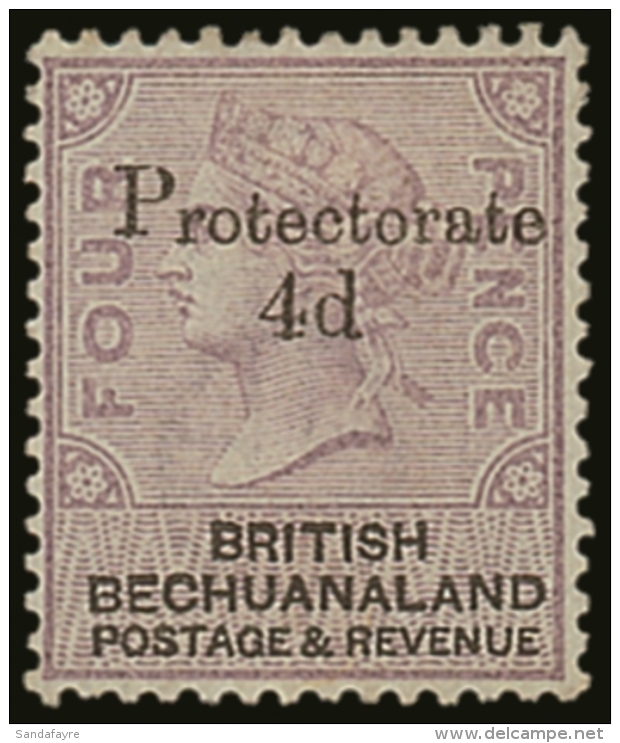 1888 4d On 4d Lilac And Black, SG 44, Very Fine And Fresh Mint. Scarce Stamp! For More Images, Please Visit... - Andere & Zonder Classificatie