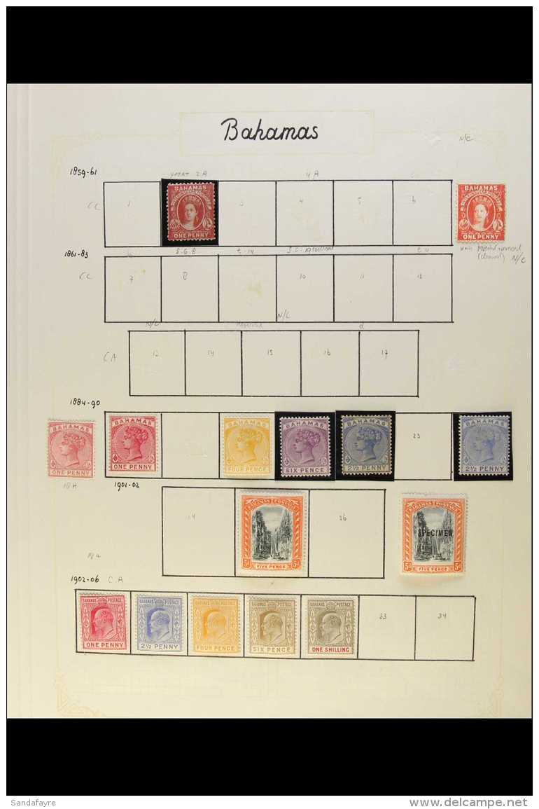 1882-1971 MINT &amp; USED ACCUMULATION On Leaves, Mostly Mint Unless Stated - Includes 1863-77 1d Red, 1d... - Andere & Zonder Classificatie