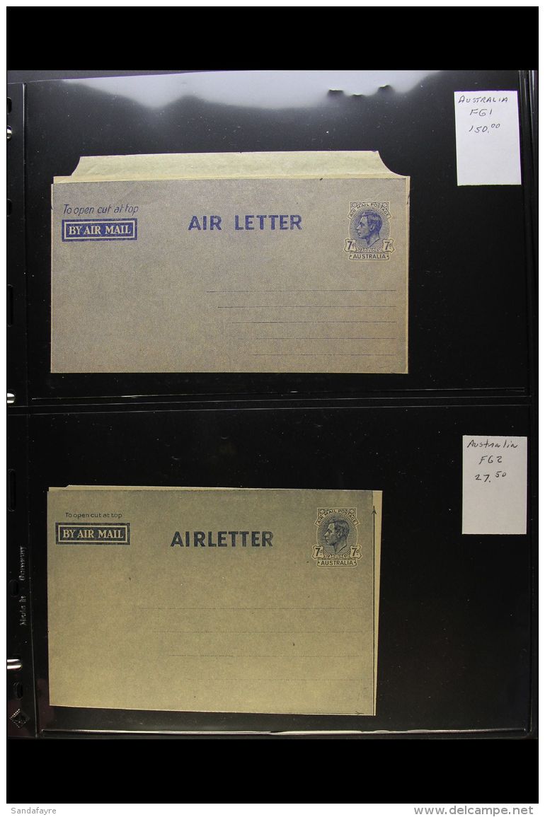 AEROGRAMMES 1944-2003 All Different Comprehensive Superb Unused Collection Of Aerogrammes Housed In Two Cover... - Andere & Zonder Classificatie