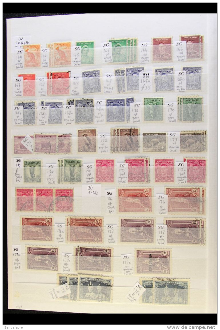1937-1967 COLLECTION ON STOCKLEAVES CAT &pound;2,500+ Mint (much Never Hinged) And Used, Some Light Duplication,... - Autres & Non Classés