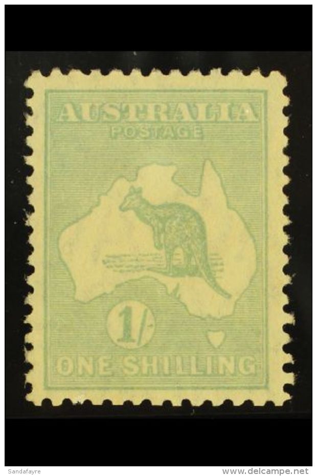 1929-30 1s Blue-green 'Roo, SG 109, Never Hinged Mint. For More Images, Please Visit... - Autres & Non Classés