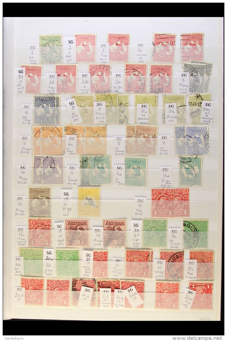 1913-1936 VALUABLE SEMI-SPECIALISED COLLECTION CAT &pound;7,000+ Mint (some Never Hinged) And Used, Displayed On... - Andere & Zonder Classificatie