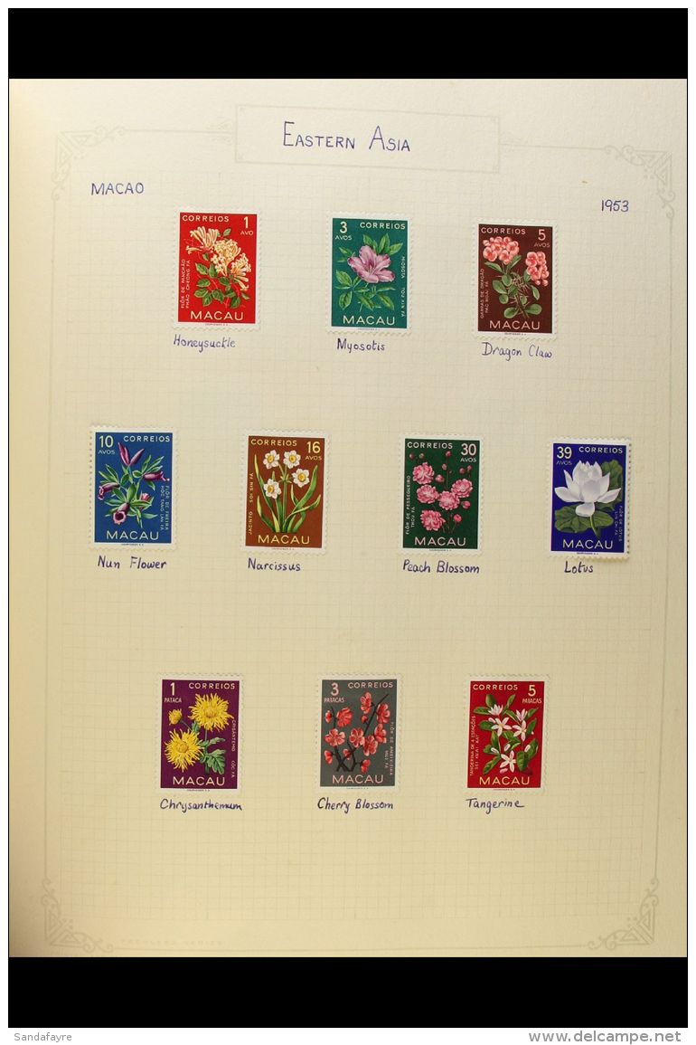 FLORA 1930s-1960s Mint &amp; Used Collection In An Album Featuring Plants/flowers/trees Of Each Continent With... - Non Classés