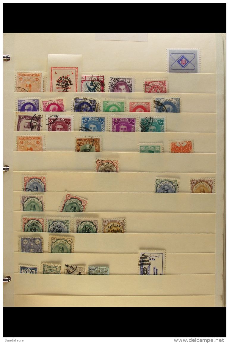 MIDDLE EAST STOCK BOOK SORTER A Useful Range Of Mostly 1900's To 1960's Mint, Nhm Or Used Stamps With Persia/Iran,... - Autres & Non Classés