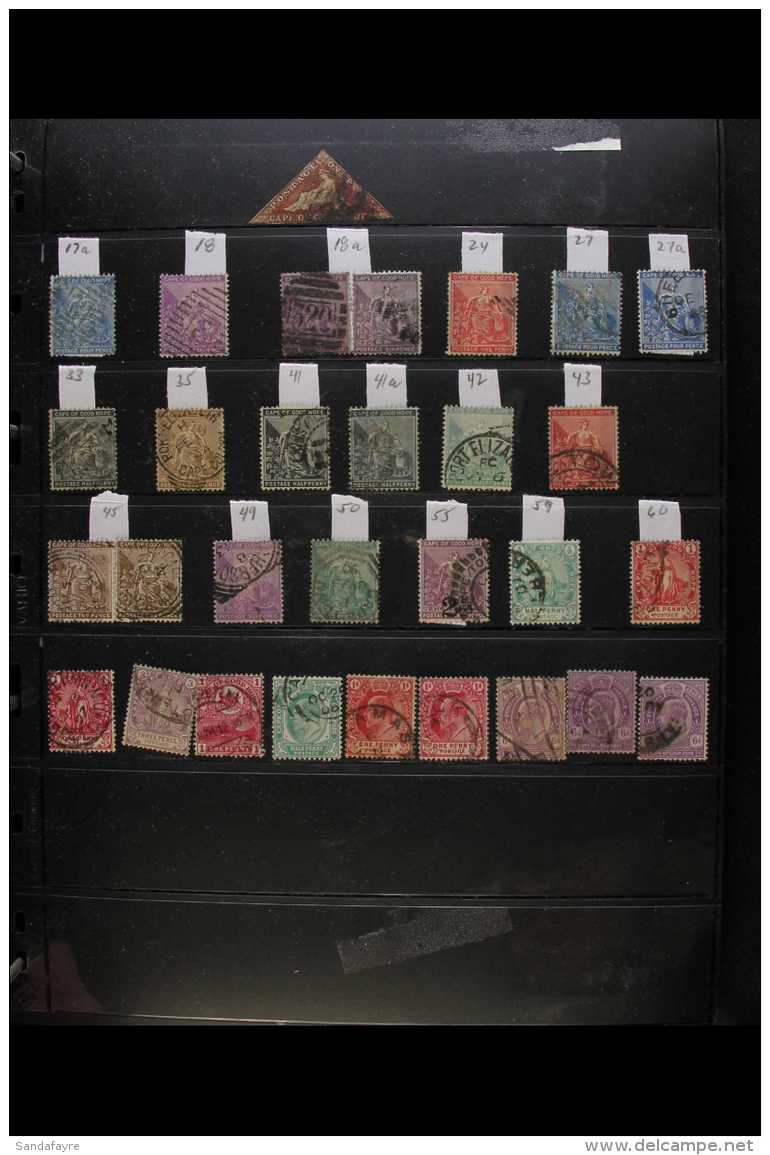 BRITISH AFRICA COLLECTION CAT &pound;1000+ 1850-1980 Fine Used, Mostly All Different Collection Presented On Stock... - Andere & Zonder Classificatie