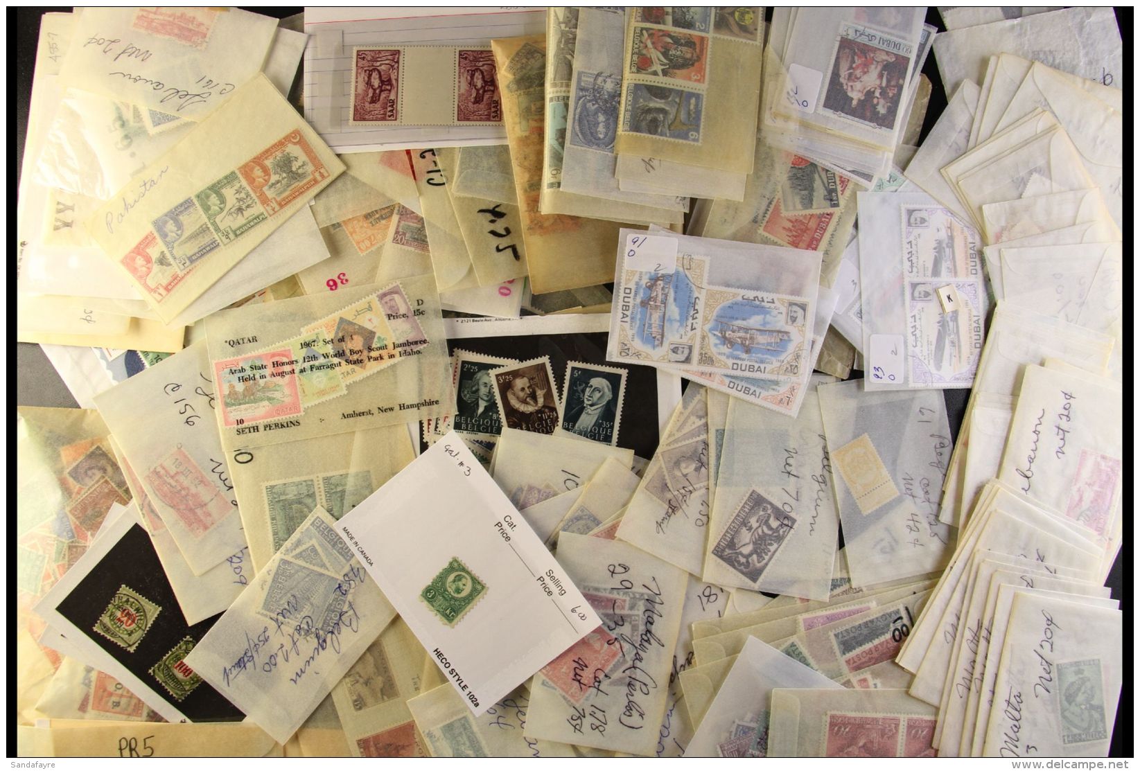 LARGE WORLD HOARD IN PACKETS &amp; ENVELOPES All Period Mint &amp; Used Stamps, Some Sorted By Countries Or... - Other & Unclassified