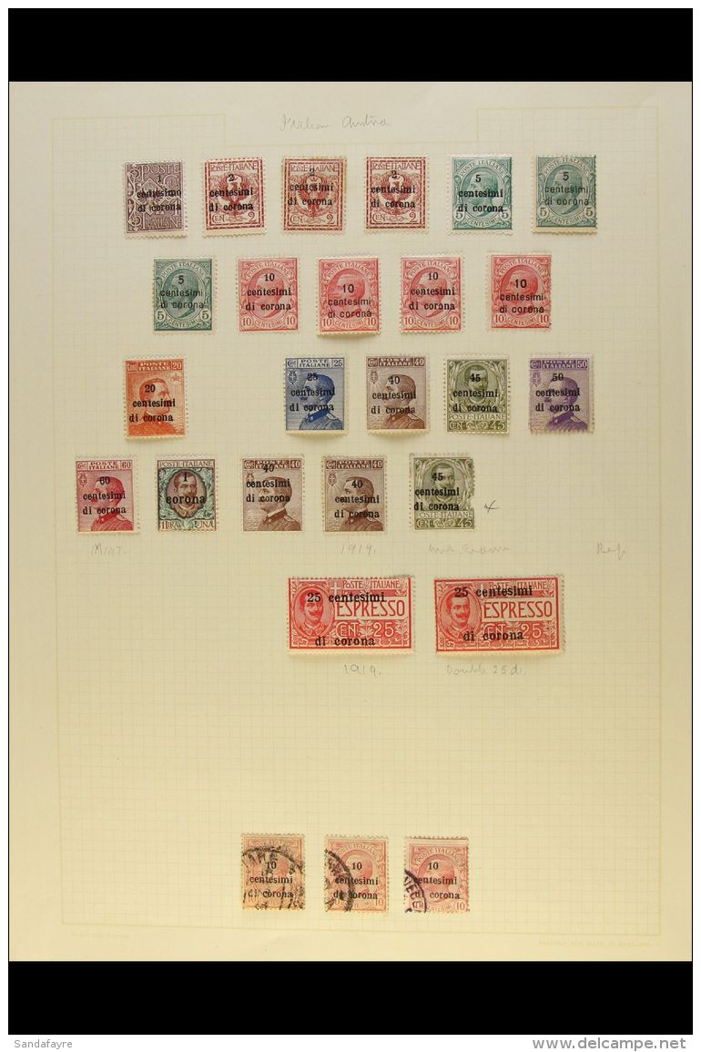 EUROPEAN COUNTRIES COLLECTION. 19th Century To 1990's Mint &amp; Used Stamps On Pages, Generally All Different,... - Andere & Zonder Classificatie