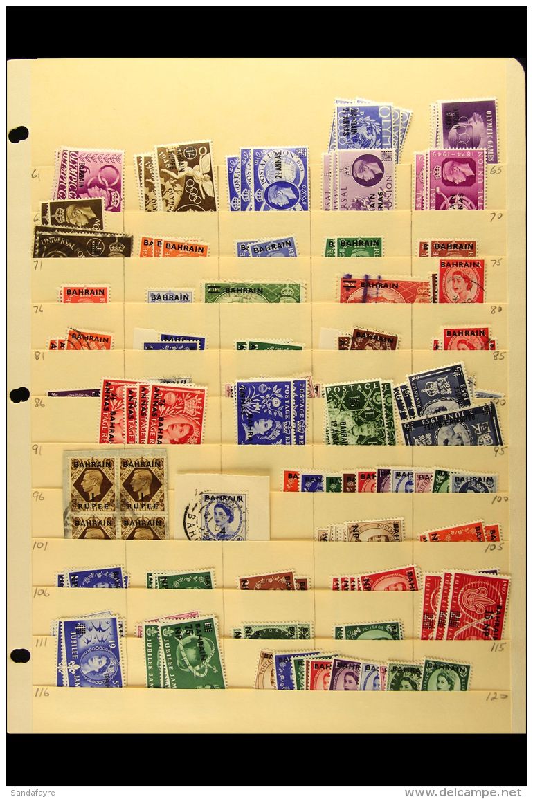 MIDDLE EAST 1910's-1970's Mint (many Never Hinged) &amp; Used Ranges With Light Duplication On Stock Pages, Inc... - Other & Unclassified