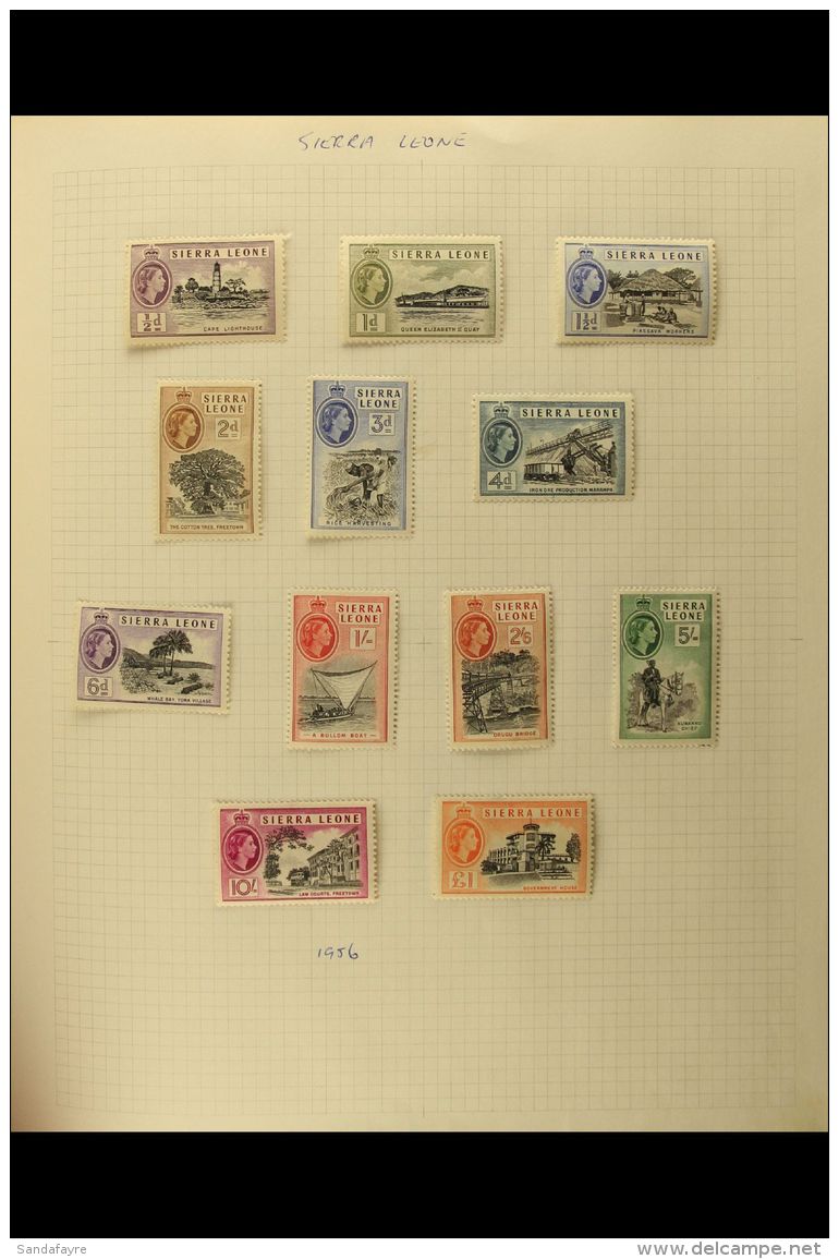 BRITISH COMMONWEALTH "P TO Z" COUNTRIES A QV To QEII Untidy Mint And Used Collection In An Album Containing... - Other & Unclassified