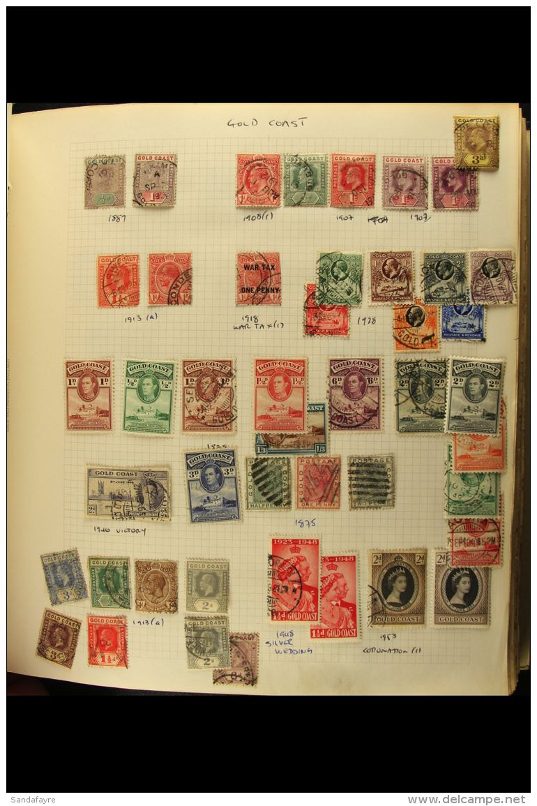 BRITISH COMMONWEALTH "F TO J" COUNTRIES A Messily Arranged Collection Of Mint And Used Stamps With Countries... - Otros & Sin Clasificación