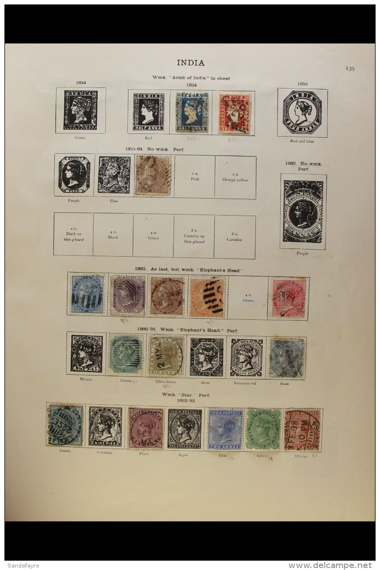 STANLEY GIBBONS (COMMONWEALTH) PRINTED ALBUMS 1841-1952. A Selection Of Old SG PRINTED ALBUMS, Each Album... - Altri & Non Classificati