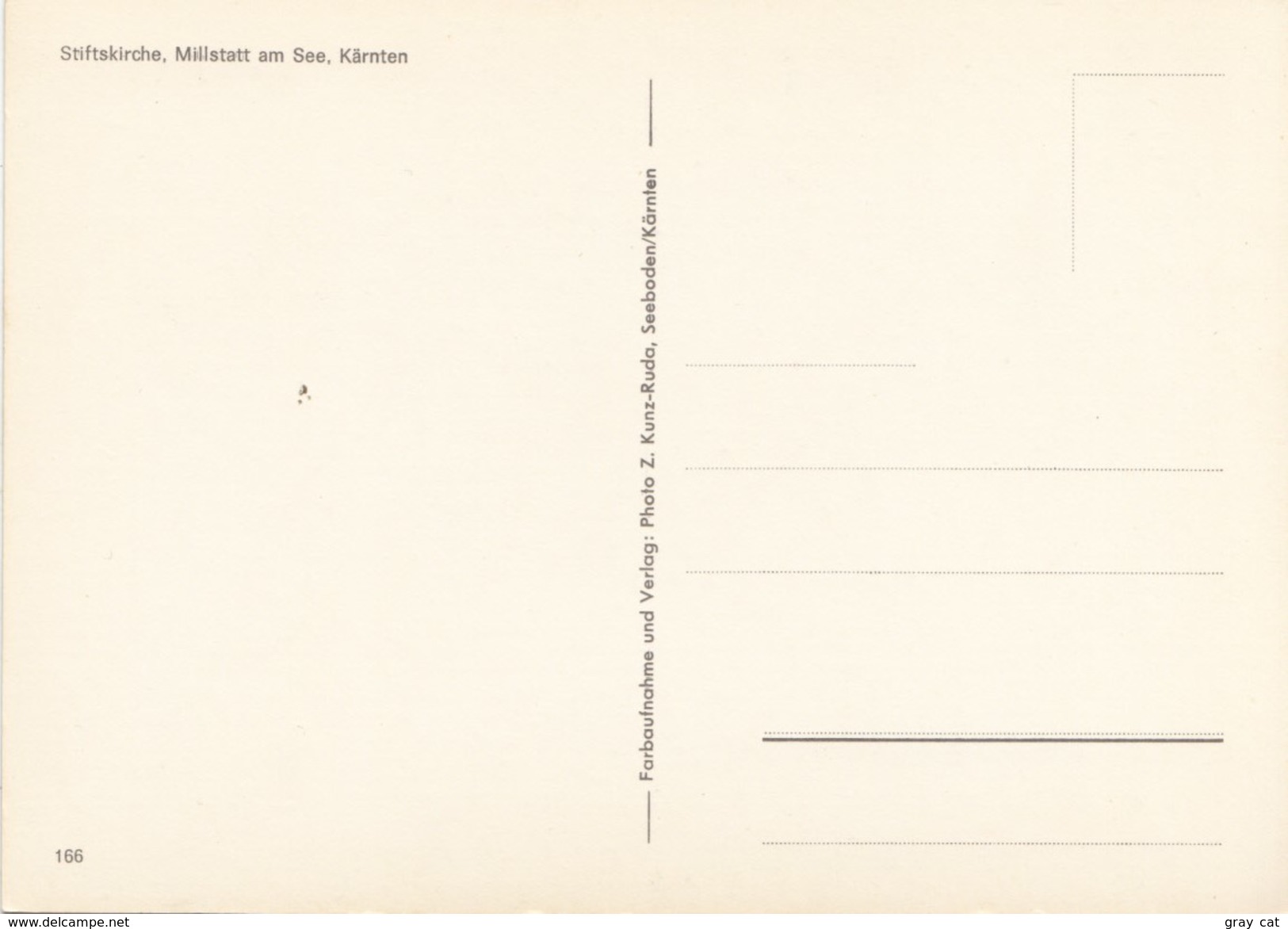 Stiftskirche, Millstatt Am See, Karnten, Unused Postcard [19711] - Millstatt