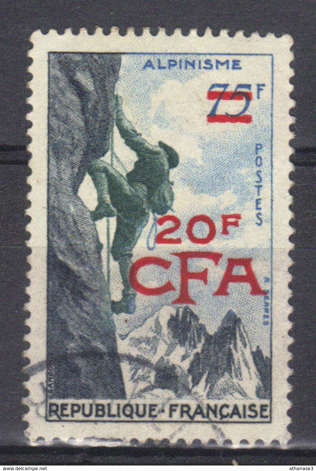 Réunion      N° 330 (1955)  Alpinisme - Used Stamps