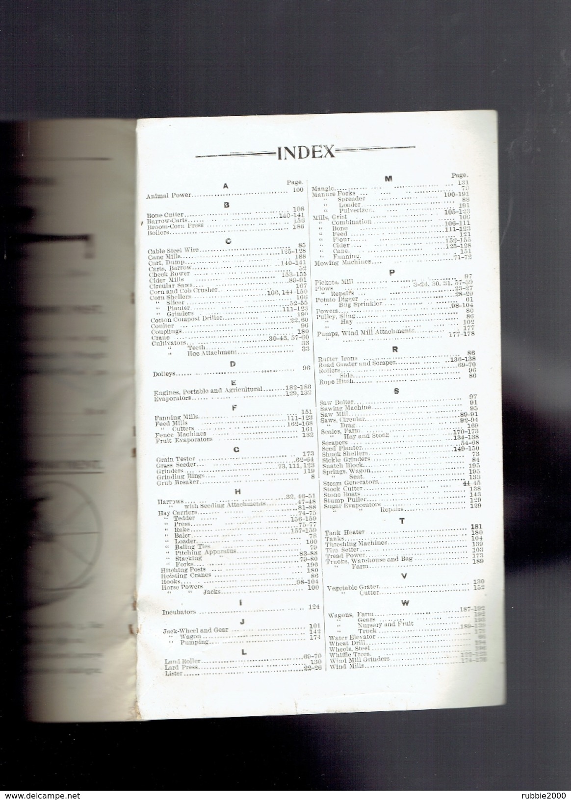 CATALOGUE 1893 DEPARTMENT AGRICULTURE MONTGOMERY WARD COMPAGNIE MICHIGAN AVENUE CHICAGO FARM MACHINERY - 1850-1899