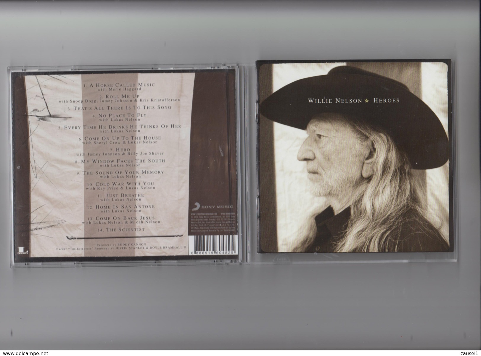 Willie Nelson - Heroes - Original CD - Country & Folk