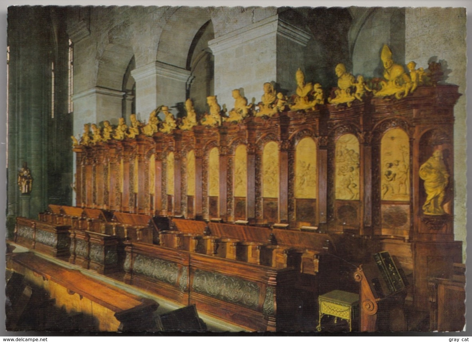 Cistercian Abbey Heiligenkreuz, Lower Austria, Choir-stalles Of The Abbey, Unused Postcard [19745] - Heiligenkreuz