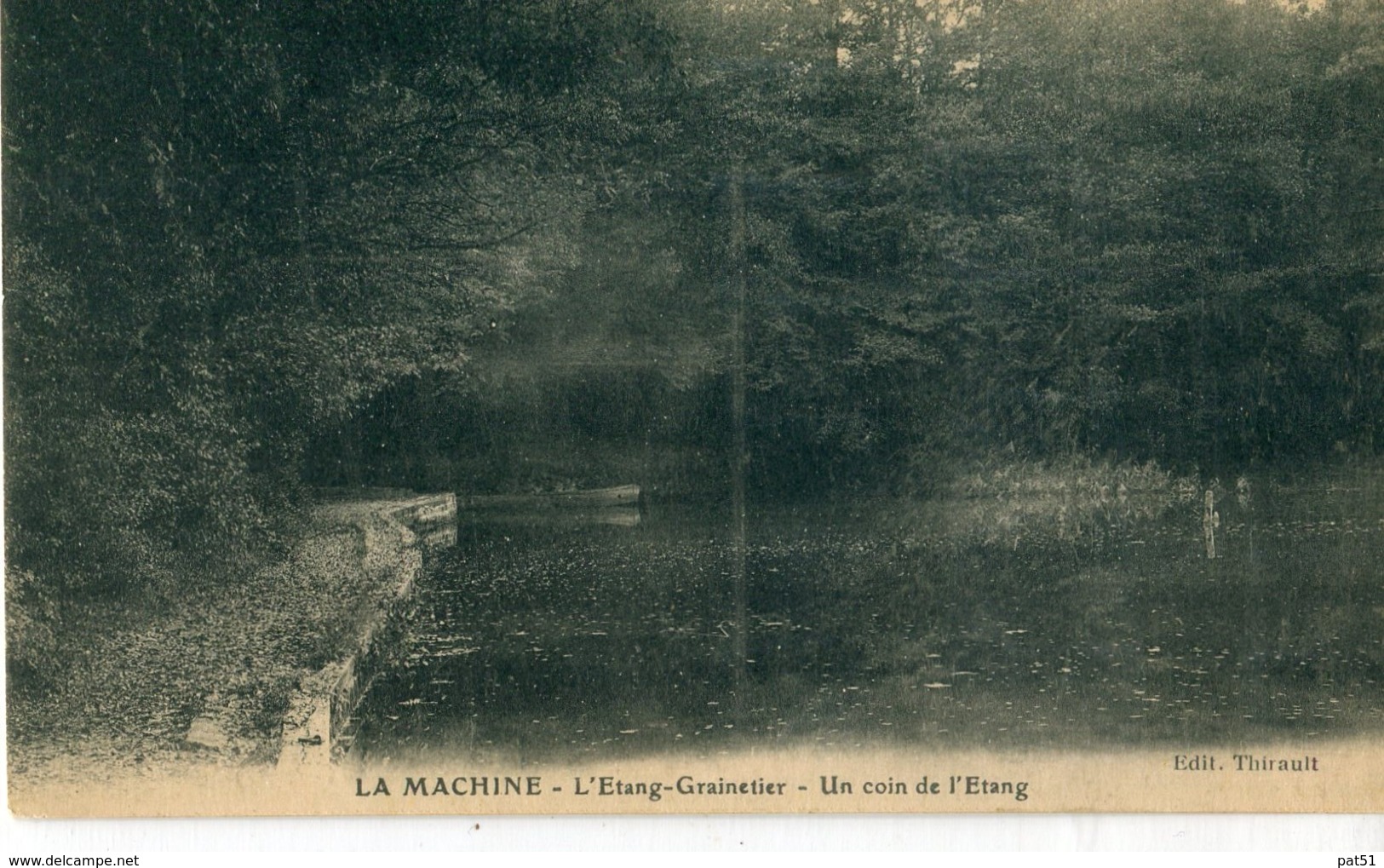 58 - La Machine : L' Etang Grainetier - Autres & Non Classés