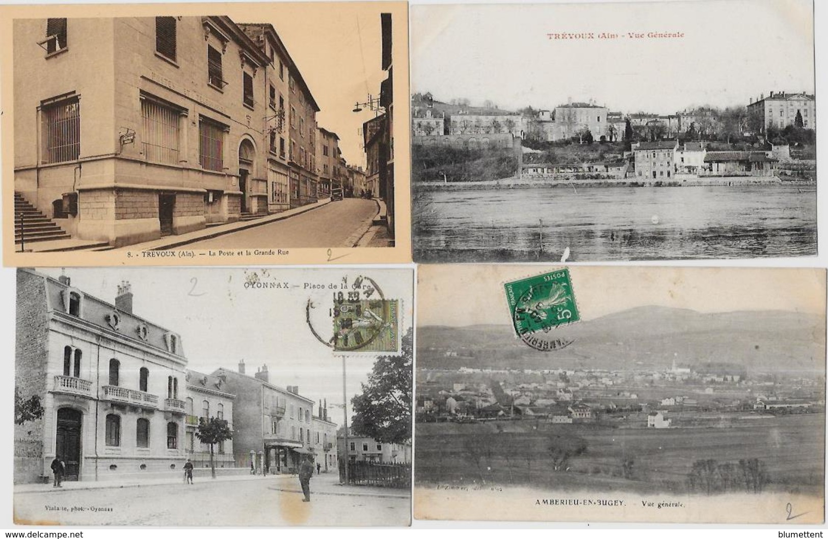 Lot 121 De 100 CPA De L'AIN Département 01 Déstockage Pour Revendeurs Ou Collectionneurs PORT GRATUIT FRANCE - 100 - 499 Cartes