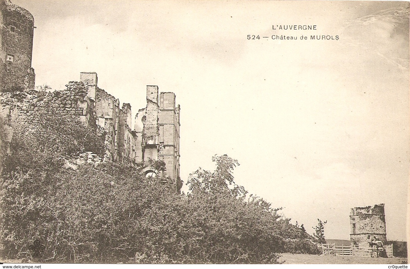 63790 MUROLS - LE CHÂTEAU Vers 1925 - Autres & Non Classés