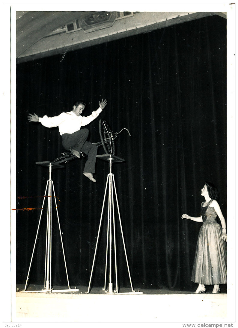 PH 89-  PHOTO -CIRQUE -JOHNNY GRAY   ROUBAIX   (format :18,00 Cm X 13,00 Cm) - Sonstige & Ohne Zuordnung