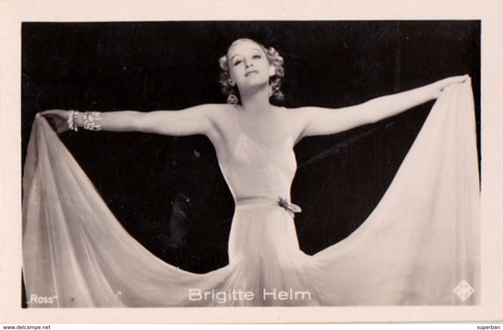 CINÉMA - ACTRICE: BRIGITTE HELM - SÉRIE : 10 PHOTOS Des ANNÉES 1920 - ´30 : ROSS ~ 5 X 7 CM & POCHETTE ORIGINALE (v-738) - Acteurs