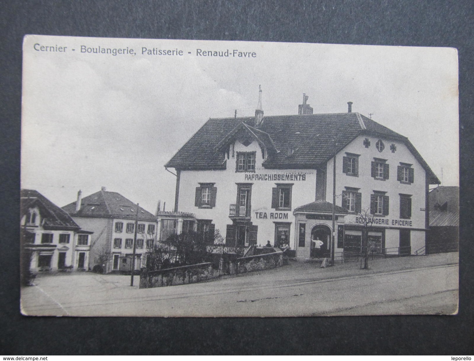 AK CERNIER Boulangerie Patisserie Ca.1920// D*23070 - Cernier