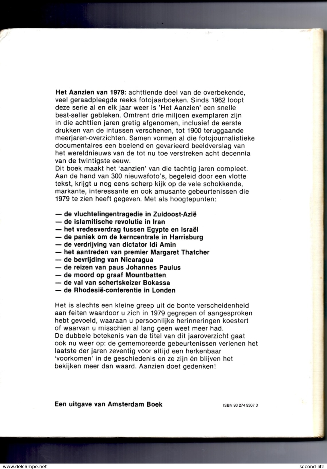 Het Aanzien Van 1979. Twaalf Maanden Wereldnieuws In Beeld. Nieuw. 2 Scans - Geschiedenis