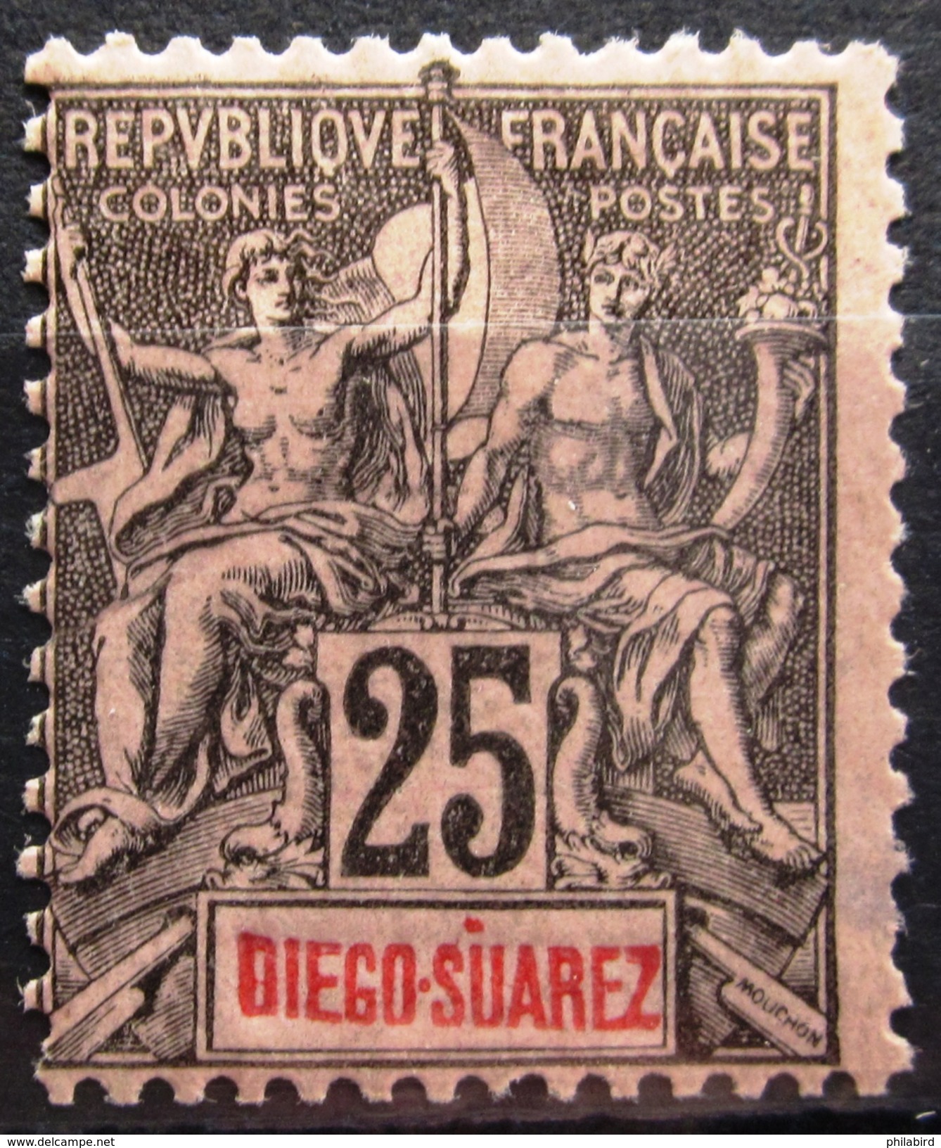 DIEGO-SUAREZ            N° 45             NEUF* - Unused Stamps