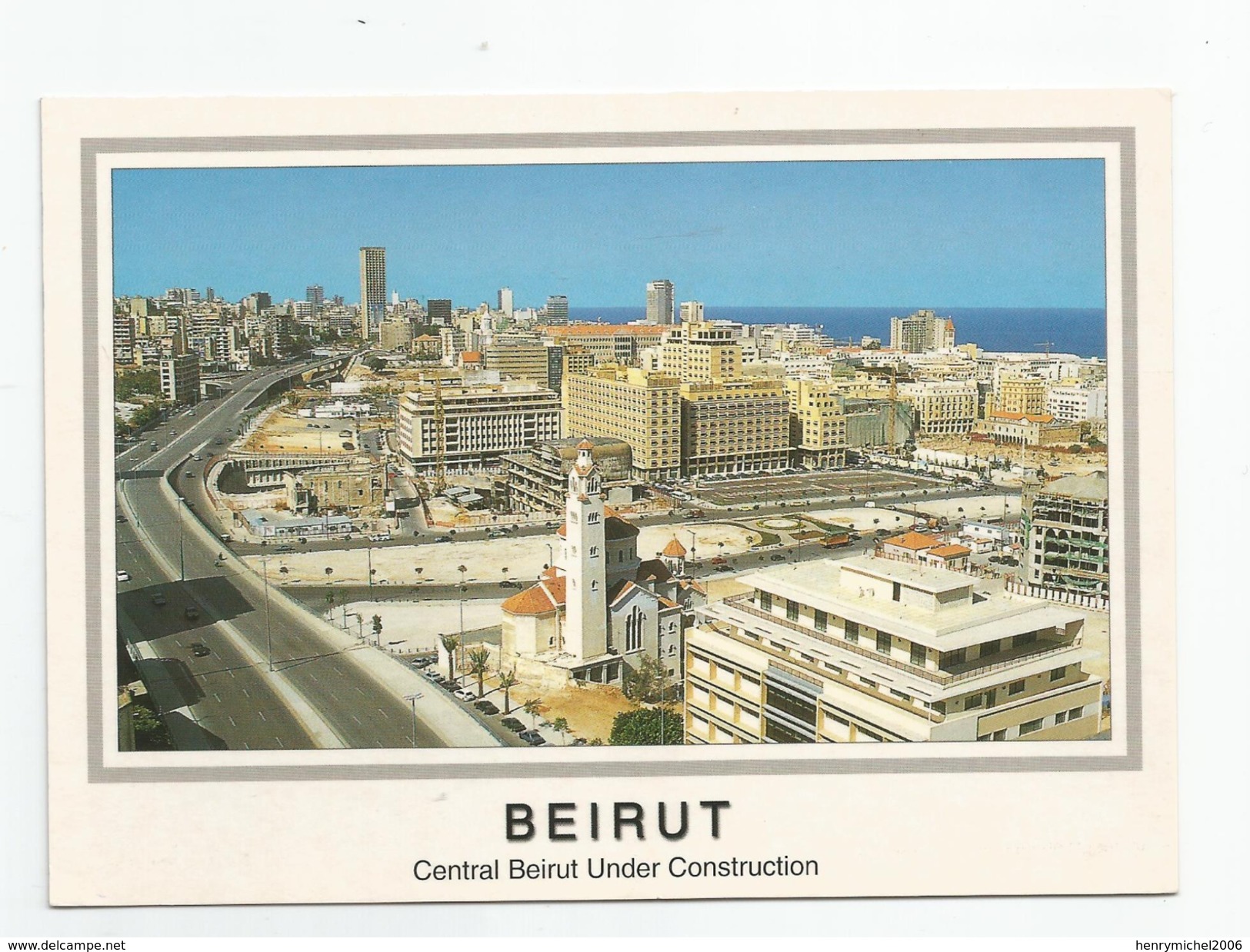 Liban - Beyrouth Beirut Central Lebanon Centre Ville Sous Construction - Lebanon