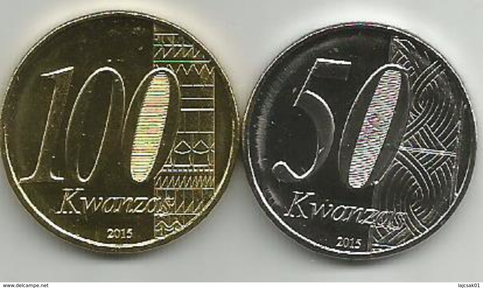 Angola 50 And 100 Kwanzas 2015. UNC - Angola