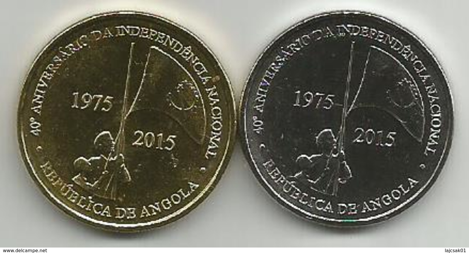 Angola 50 And 100 Kwanzas 2015. UNC - Angola