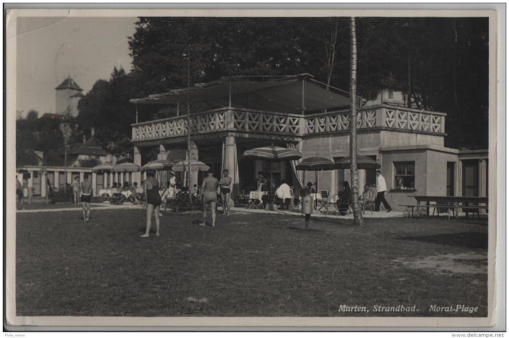 Murten, Strandbad - Morat Plage - Photo: A. Gerber - Murten