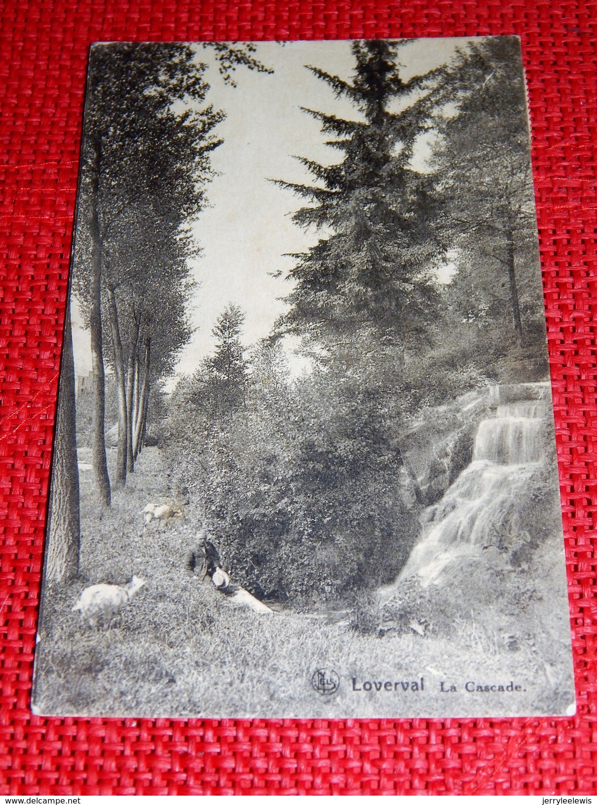 LOVERVAL  -  La Cascade  -  1924 - Gerpinnes