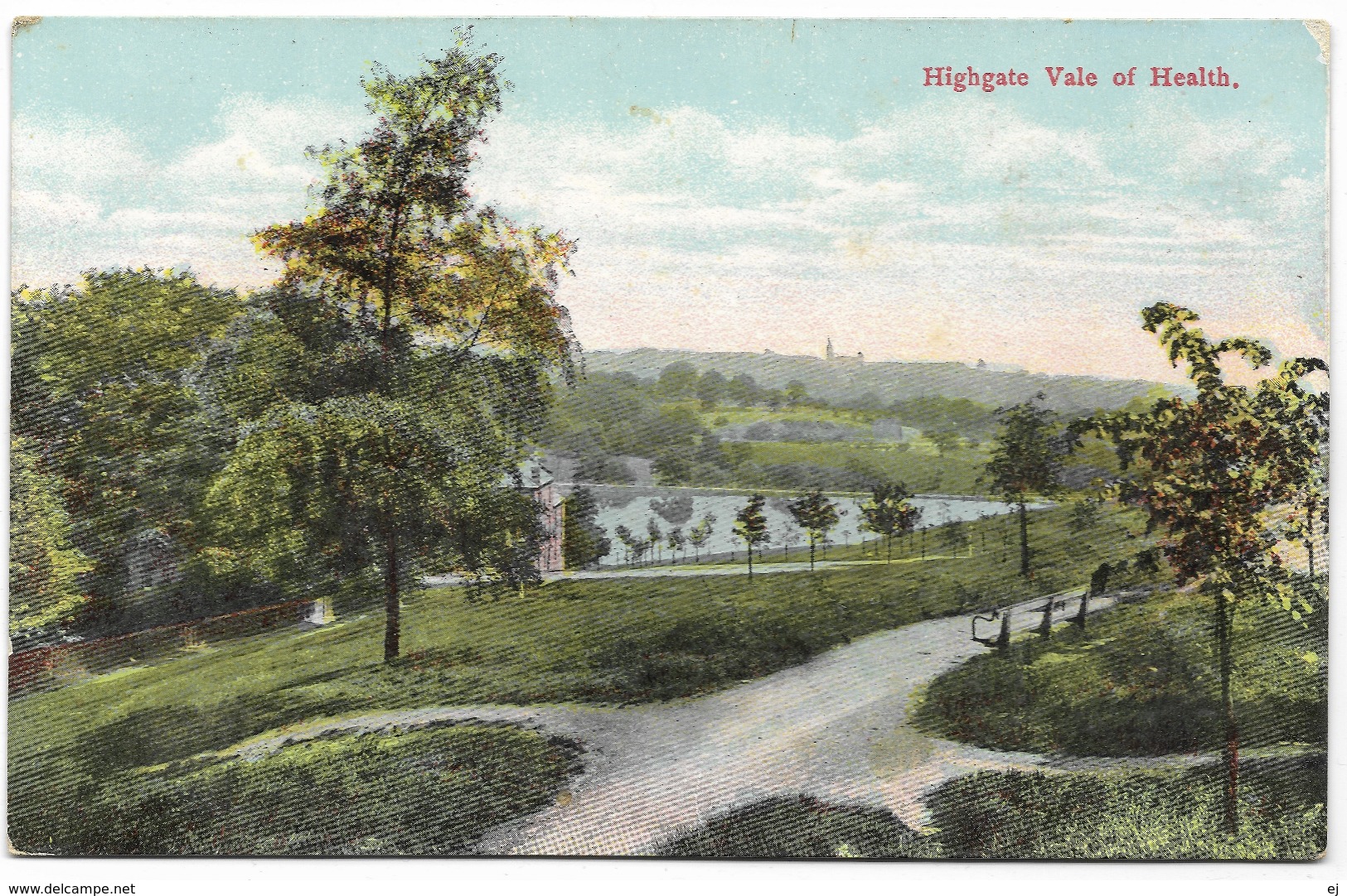 Highgate Vale Of Health - C1910 - "Popular" Series - London Suburbs