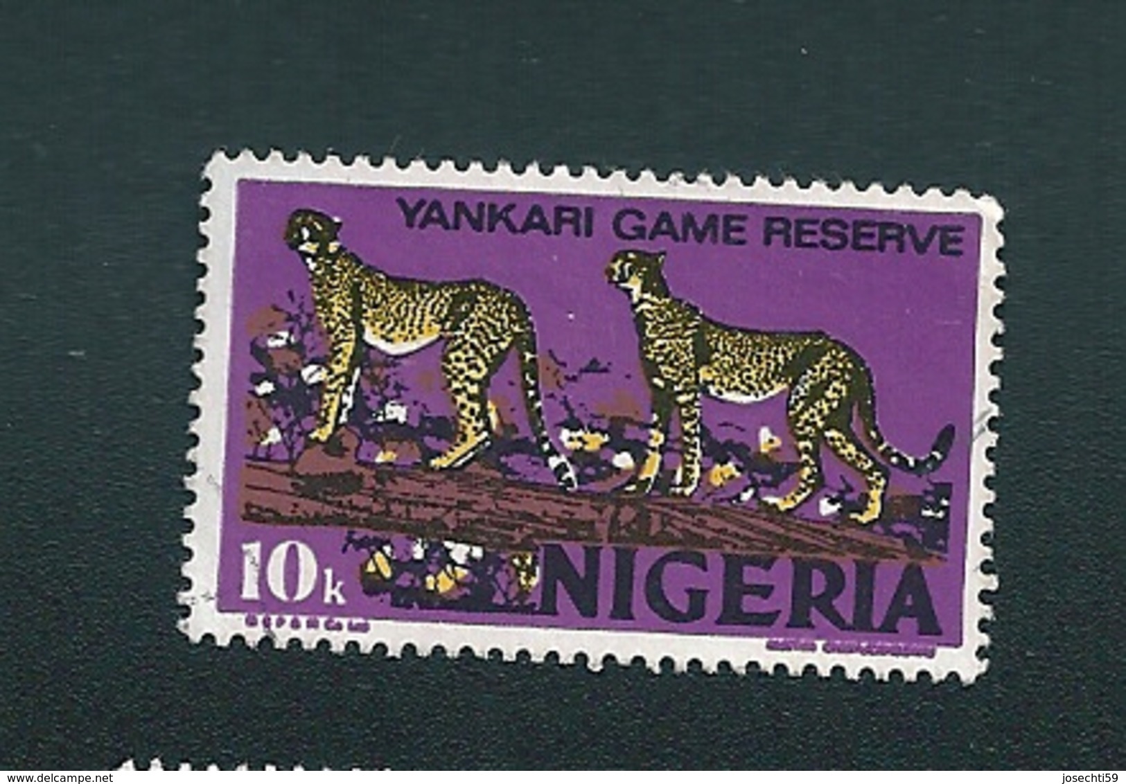 N° 287 Série Courante - Réserve D'animaux Nigéria (1979) Oblitéré - Nigeria (1961-...)