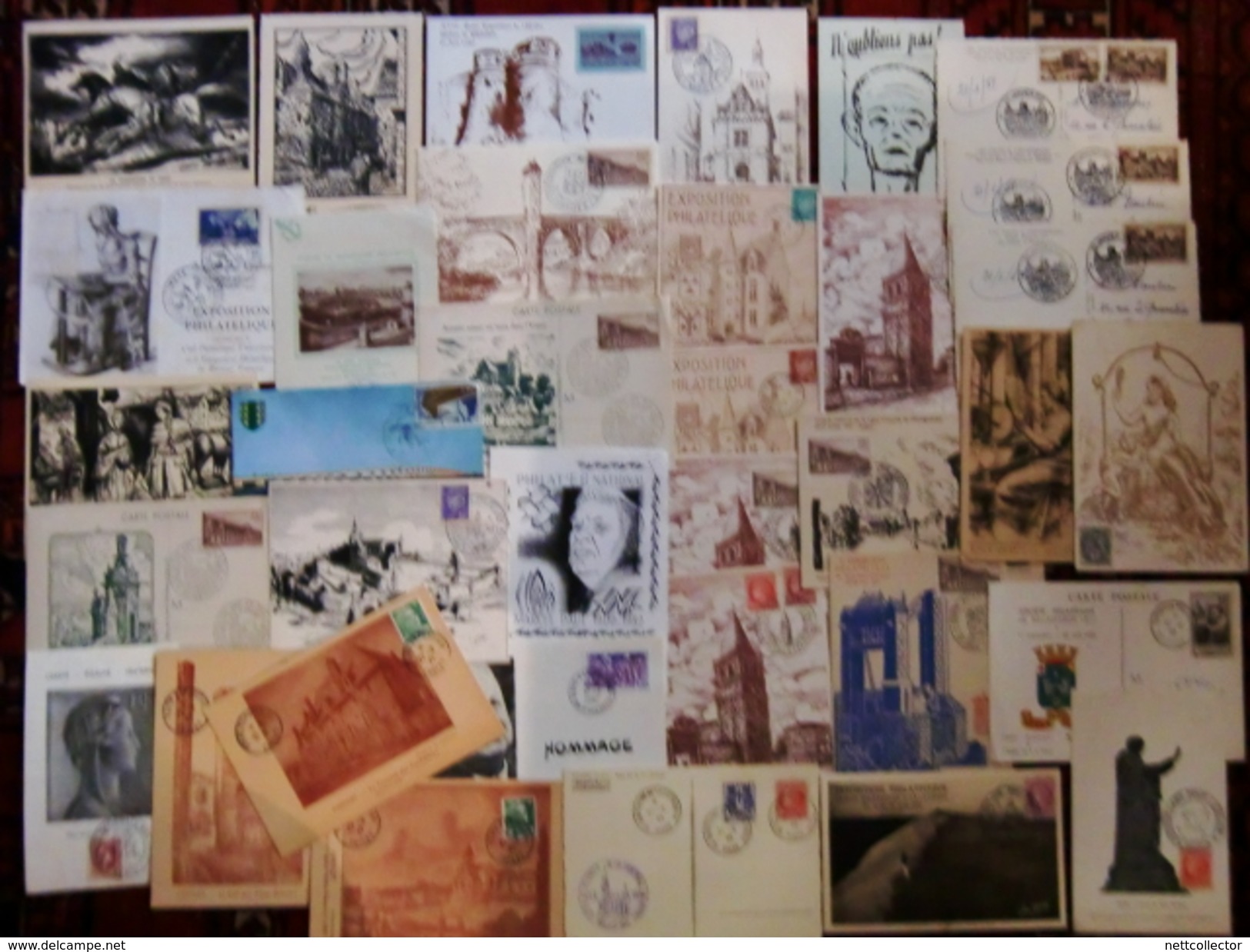 ENORME COLLECTION DE + DE 1200 LETTRES FRANCE/ MONDE DONT CLASSIQUES RAREMENT PRESENTEE SUR LE SITE