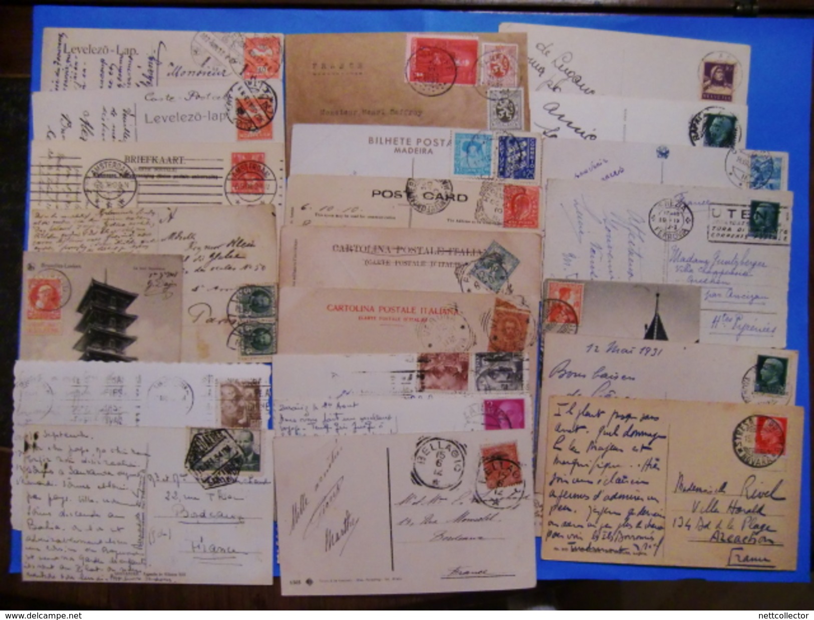 ENORME COLLECTION DE + DE 1200 LETTRES FRANCE/ MONDE DONT CLASSIQUES RAREMENT PRESENTEE SUR LE SITE