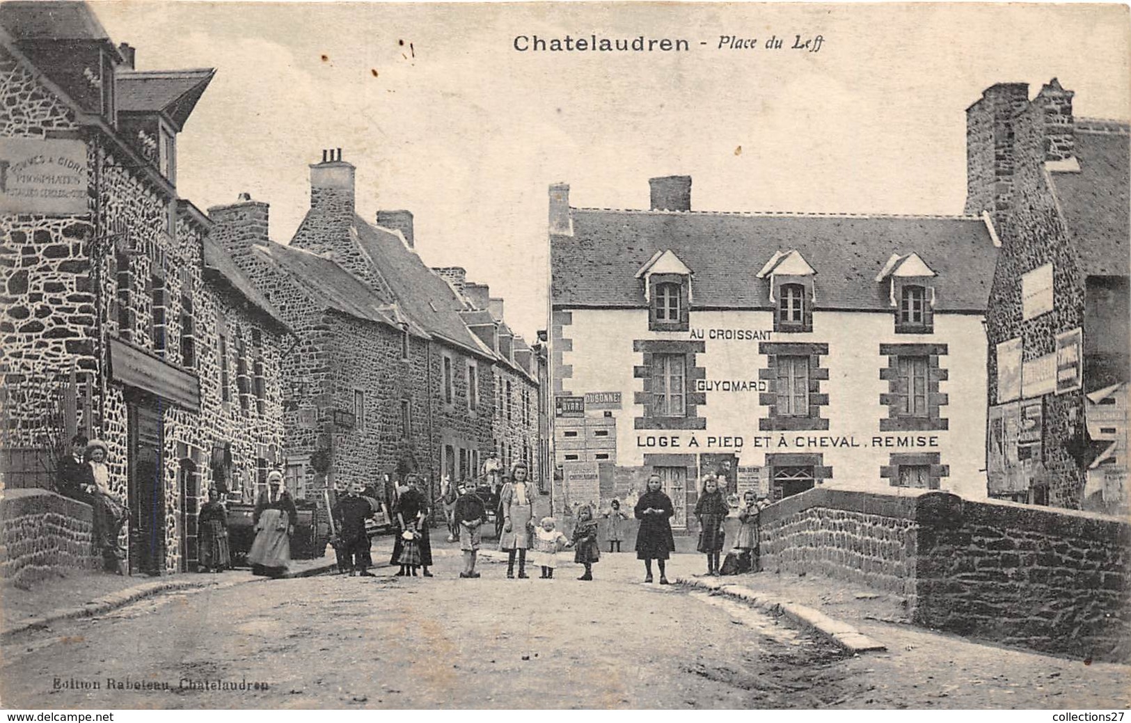 22-CHATELAUDREN- PLACE DU LEFF - Châtelaudren