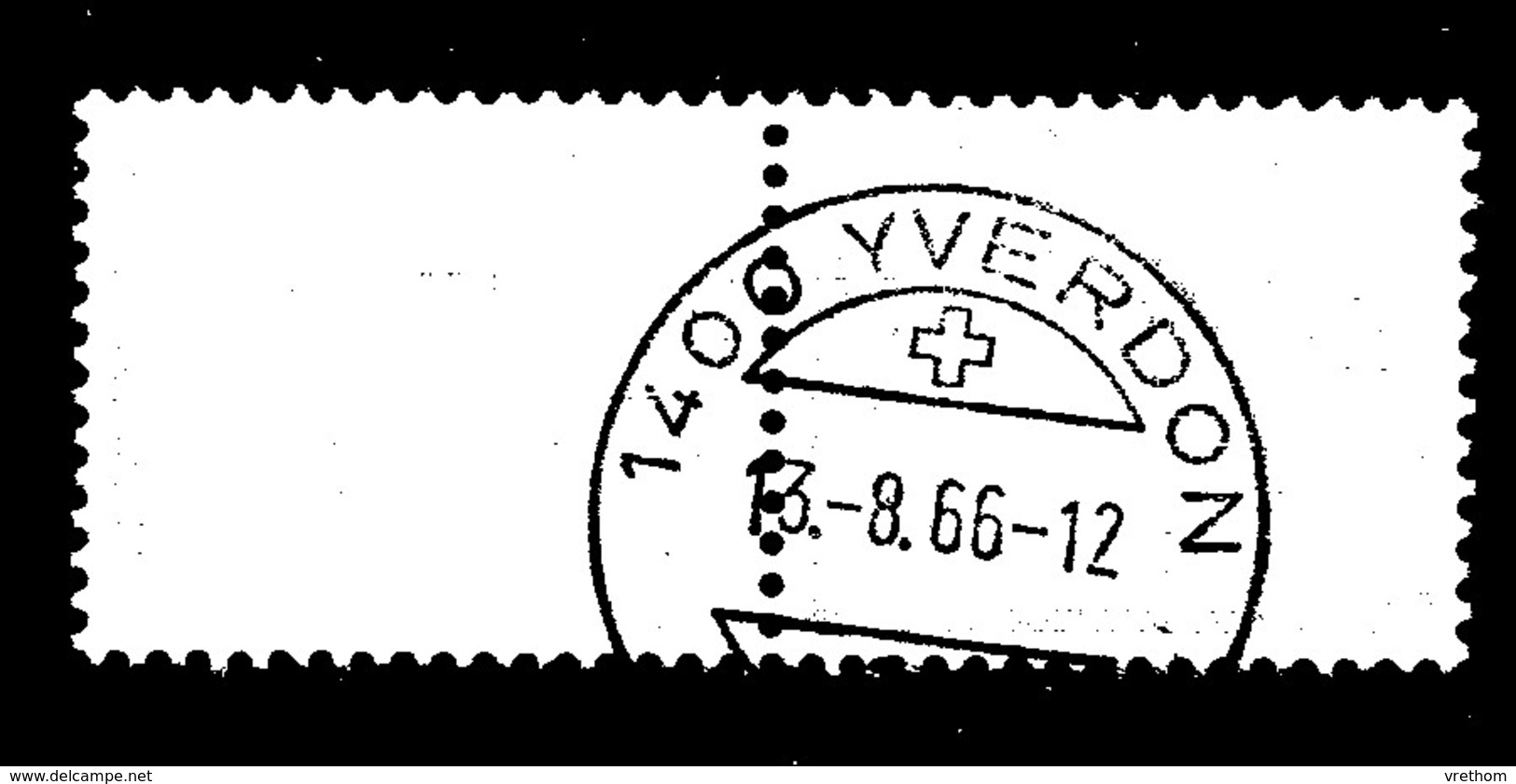 Schweiz, Suisse, 1960, Schönes Paar Baudenkmäler, Fribourg ,Yverdon, Vollstempel - Usados