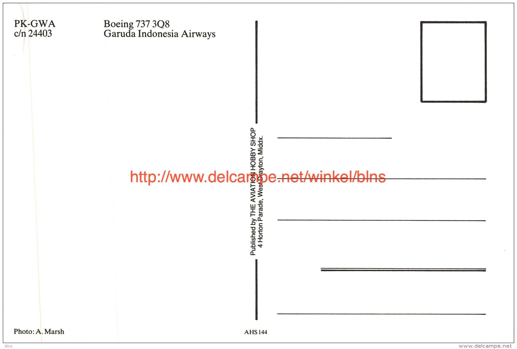 Garuda Indonesia Airways - Boeing 737 - 1946-....: Moderne