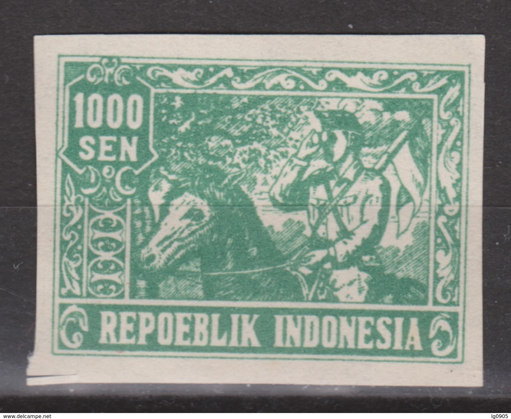 Indonesia Indonesie JAVA And MADOERA Nr. 40a MLH ; Japanese Occupation Japanse Bezetting - Indonesië