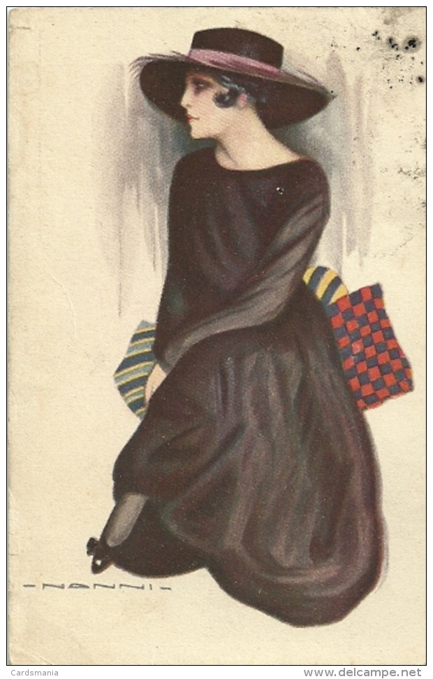 Donna-Illustratore Nanni-1920 - Nanni