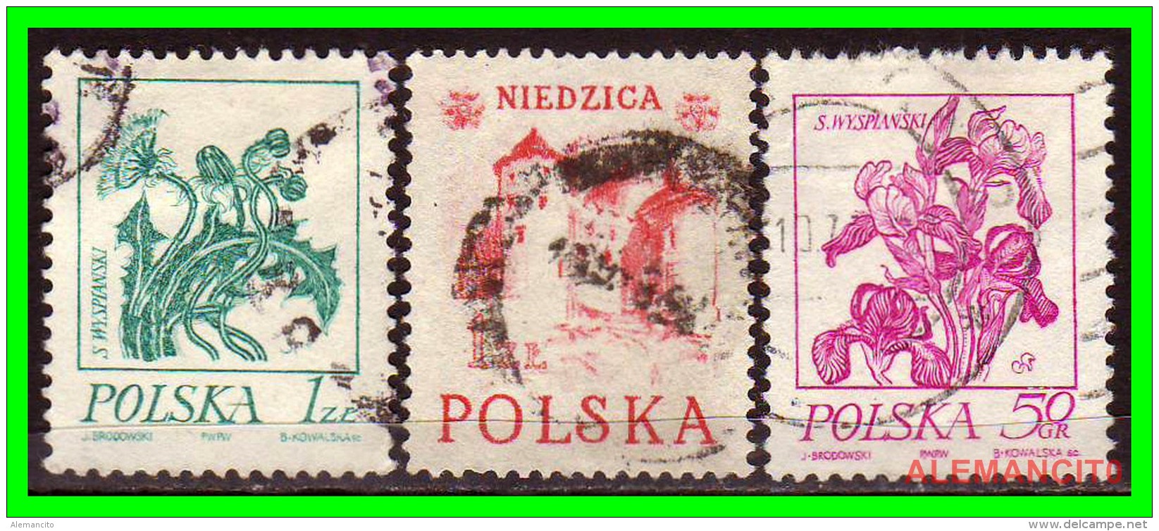 POLONIA - POCZTA - POLSKA -  SELLOS  USADOS , SIN DEFECTOS  - AÑO  1980 - Usados