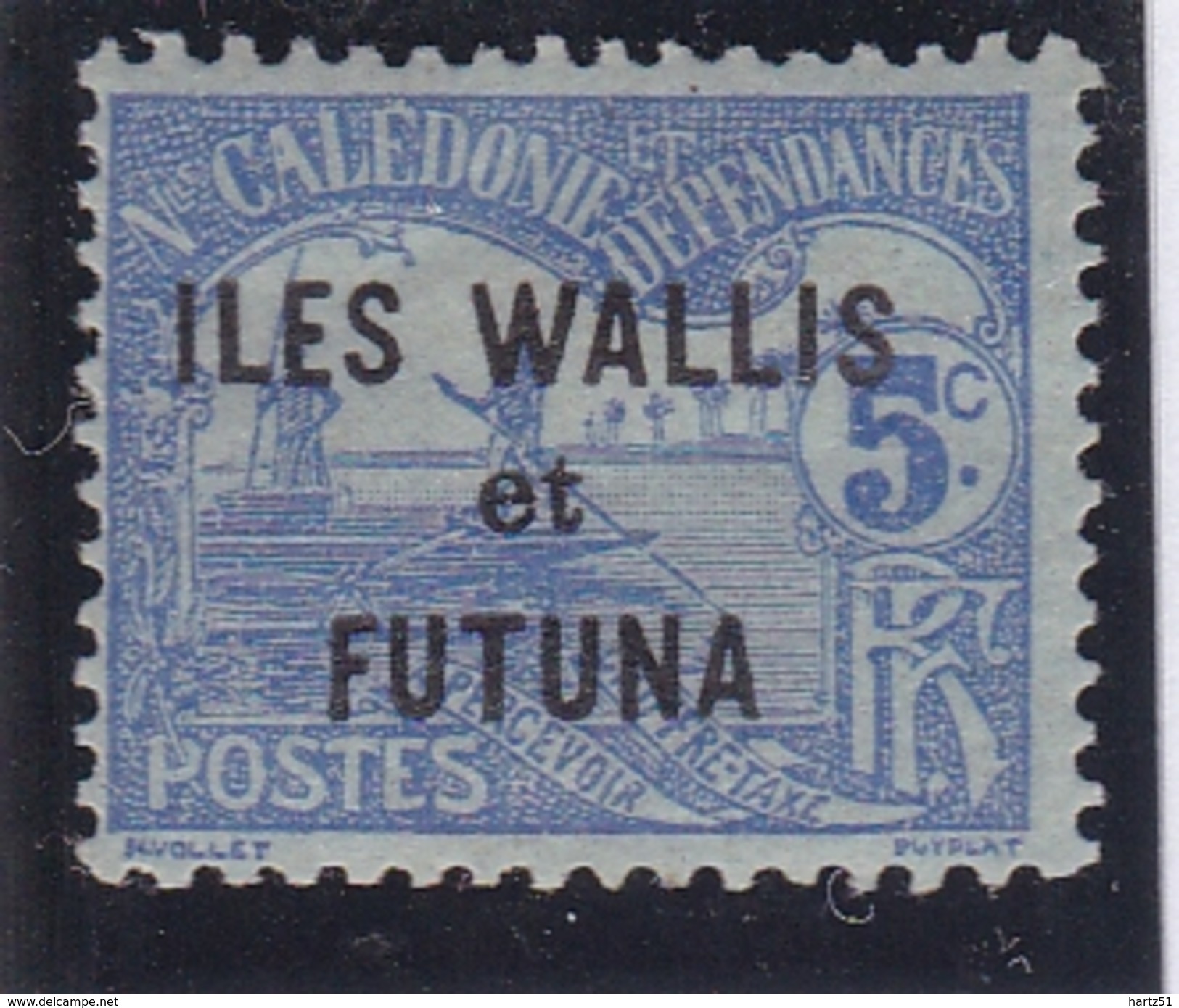 Wallis Et Futuna Taxe N° 1 Neuf * - Neufs