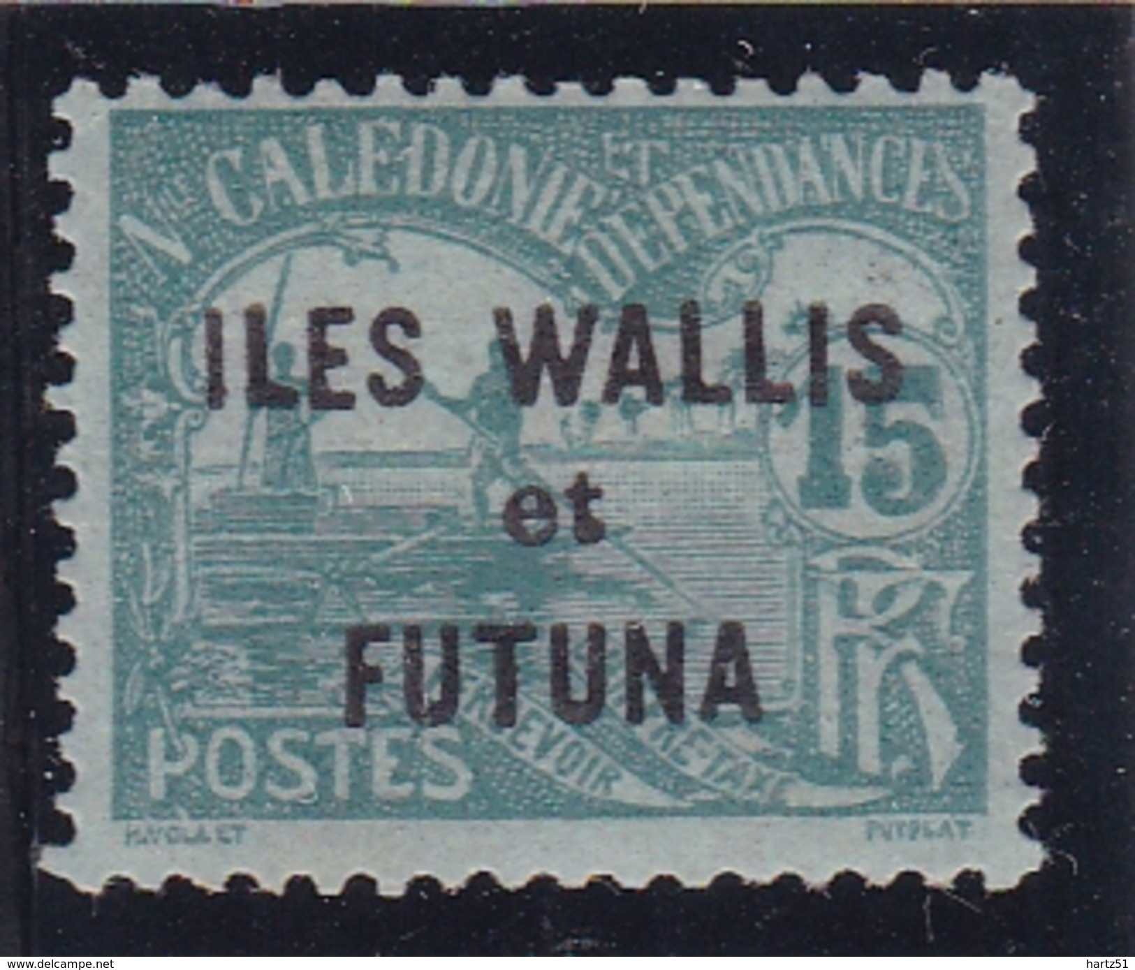 Wallis Et Futuna Taxe N° 3 Neuf * - Neufs