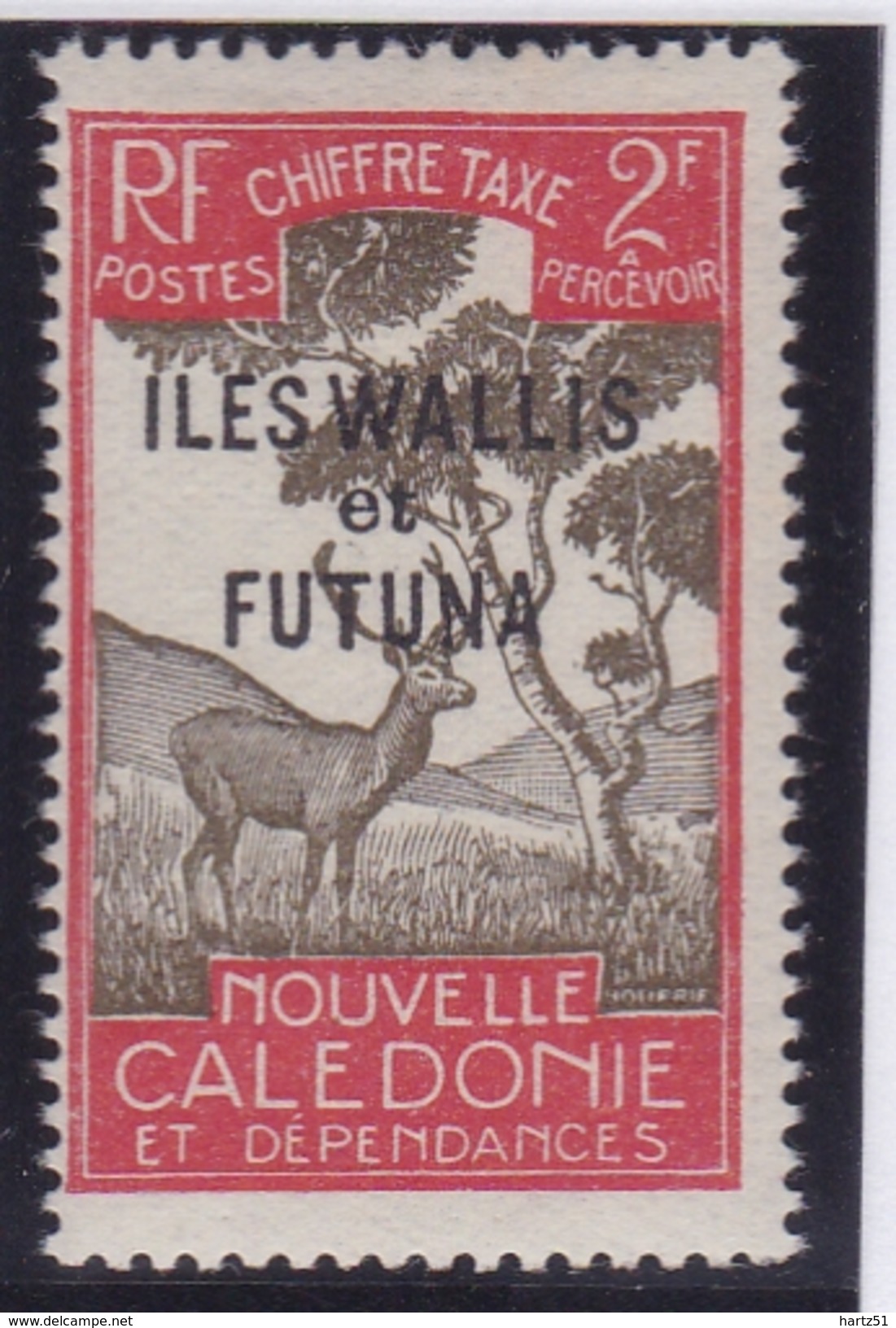 Wallis Et Futuna Taxe N° 22 Neuf * - Neufs